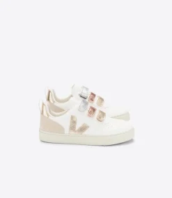 V-10 LEATHER MULTICO WHITE SHINY>VEJA Best