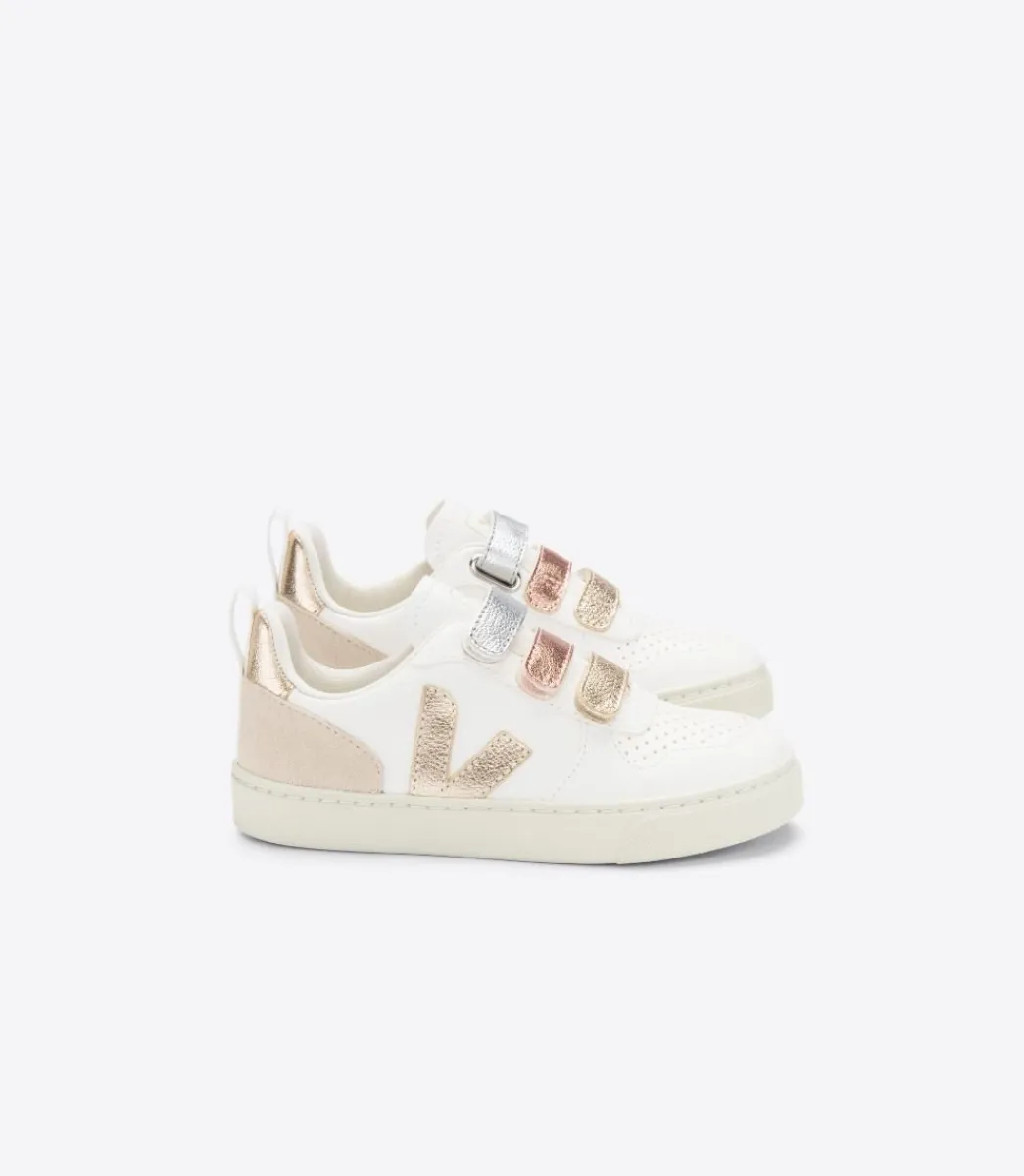 V-10 LEATHER MULTICO WHITE SHINY>VEJA Best