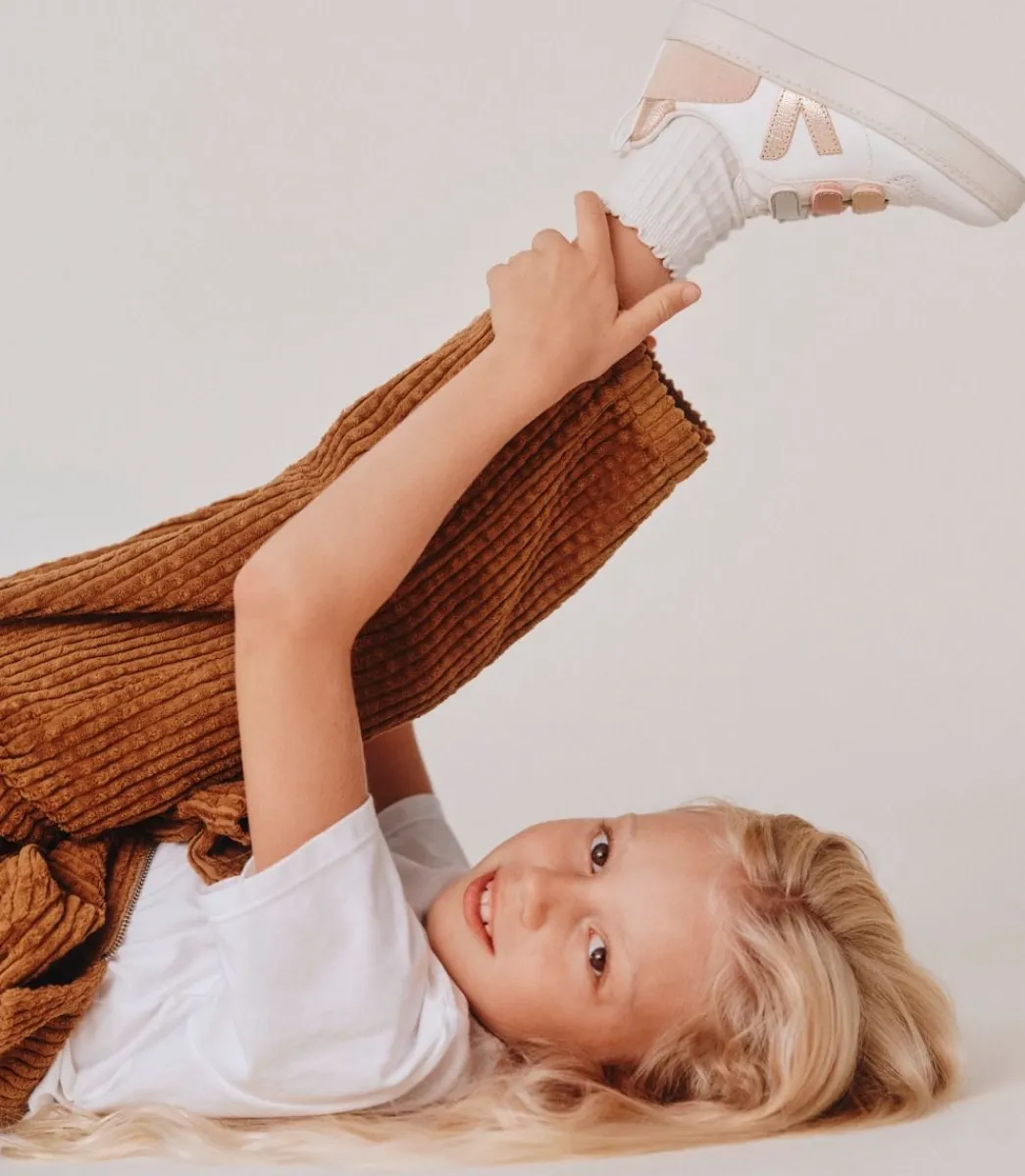 V-10 LEATHER MULTICO WHITE SHINY>VEJA Best