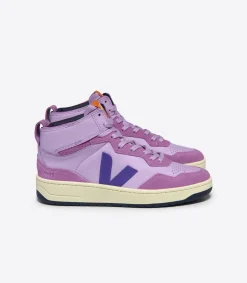 V-95 LEATHER ORCHID PURPLE>VEJA New