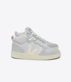V-15 LEATHER PEARL CASHEW>VEJA New