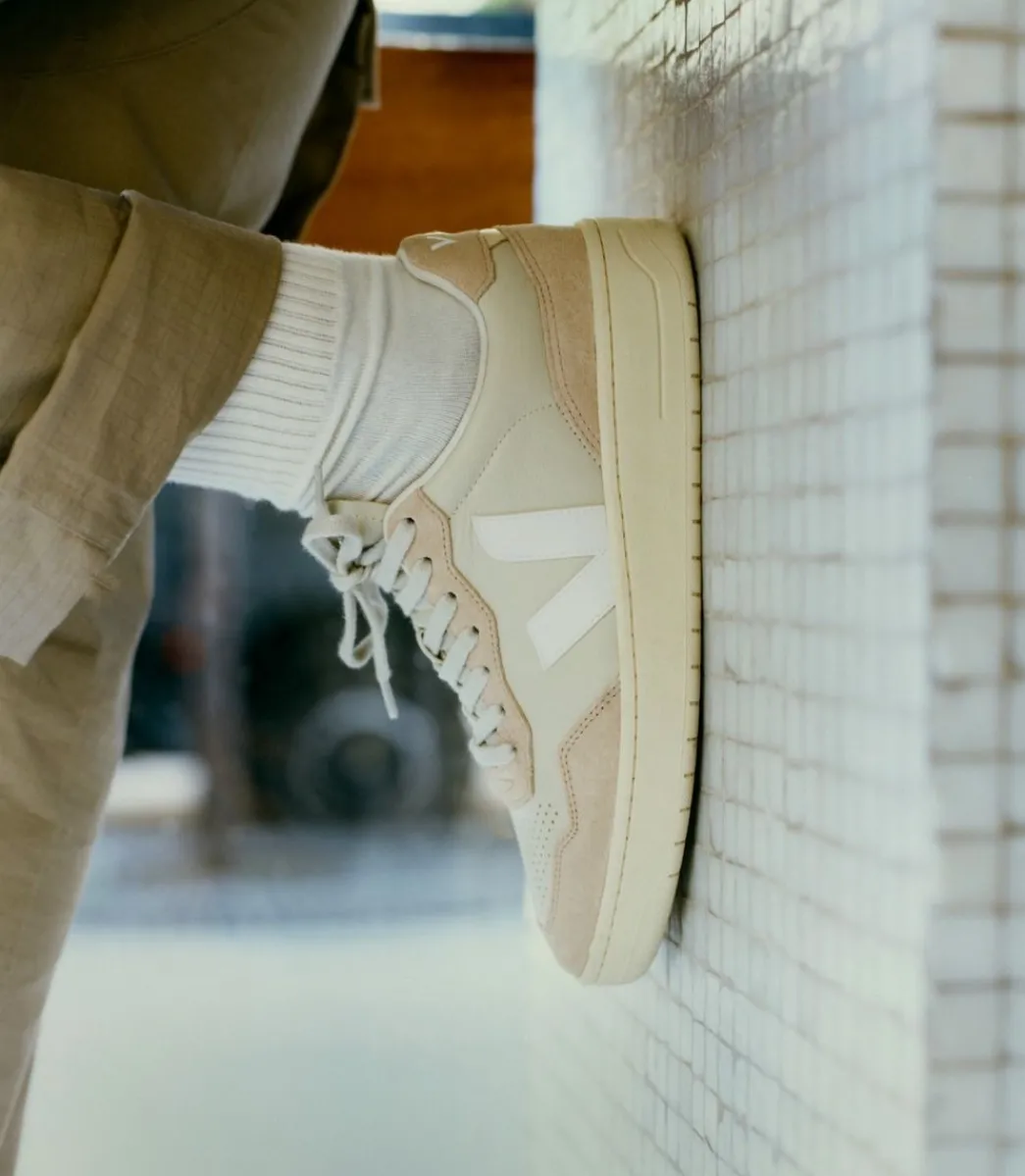 V-90 LEATHER PIERRE WHITE>VEJA Cheap