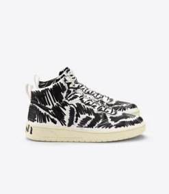 V-15 LEATHER X MARNI FULL BLACK>VEJA Online