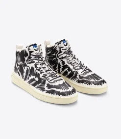 V-15 LEATHER X MARNI FULL BLACK>VEJA Online