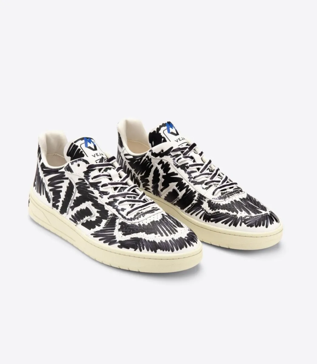 V-10 LEATHER X MARNI FULL BLACK>VEJA Cheap