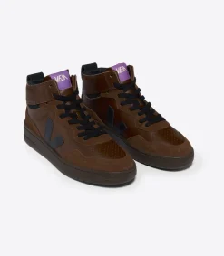 V-95 LEATHER WALNUT BLACK>VEJA Best