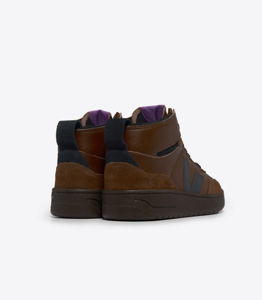 V-95 LEATHER WALNUT BLACK>VEJA Best