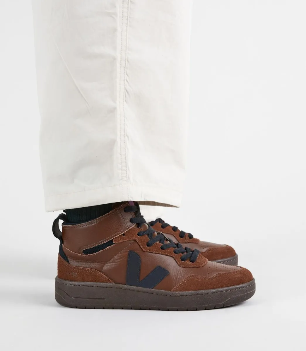 V-95 LEATHER WALNUT BLACK>VEJA Best