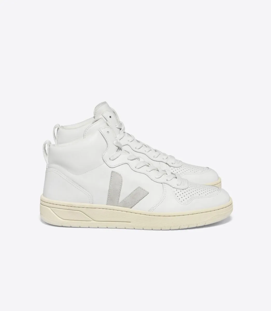 V-15 LEATHER WHITE>VEJA Cheap
