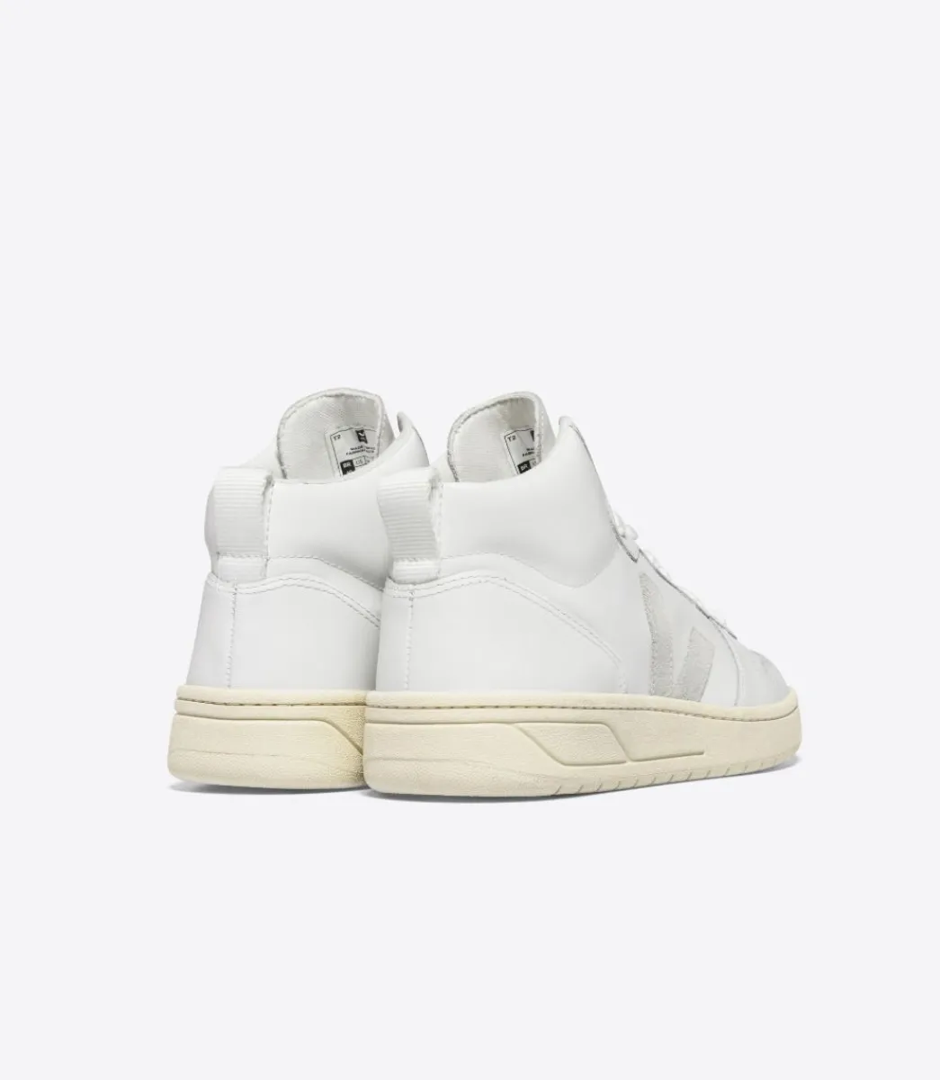 V-15 LEATHER WHITE>VEJA Cheap