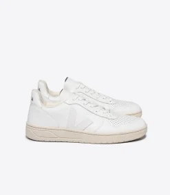 V-10 LEATHER WHITE>VEJA Discount
