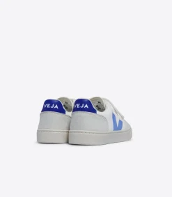 V-12 LEATHER WHITE AQUA PAROS><noscript><img width=