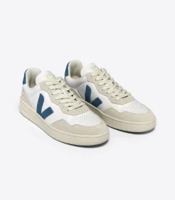 V-90 LEATHER WHITE CALIFORNIA>VEJA Cheap