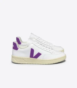 V-12 LEATHER WHITE COSMOS>VEJA Cheap