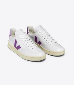 V-12 LEATHER WHITE COSMOS>VEJA Cheap