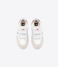 V-12 LEATHER WHITE EMERAUDE PEKIN>VEJA Cheap