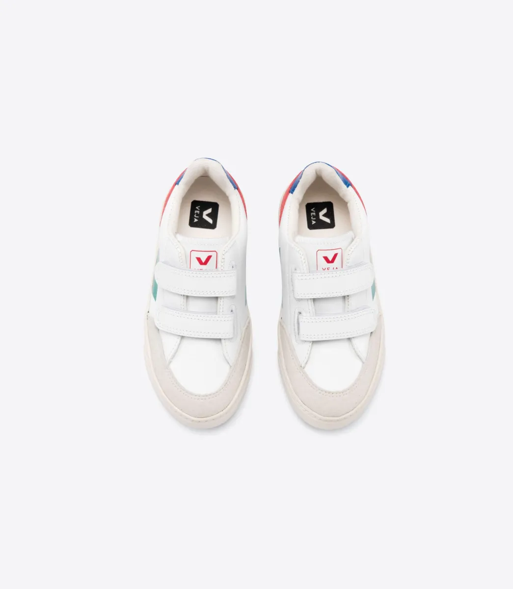 V-12 LEATHER WHITE EMERAUDE PEKIN>VEJA Cheap