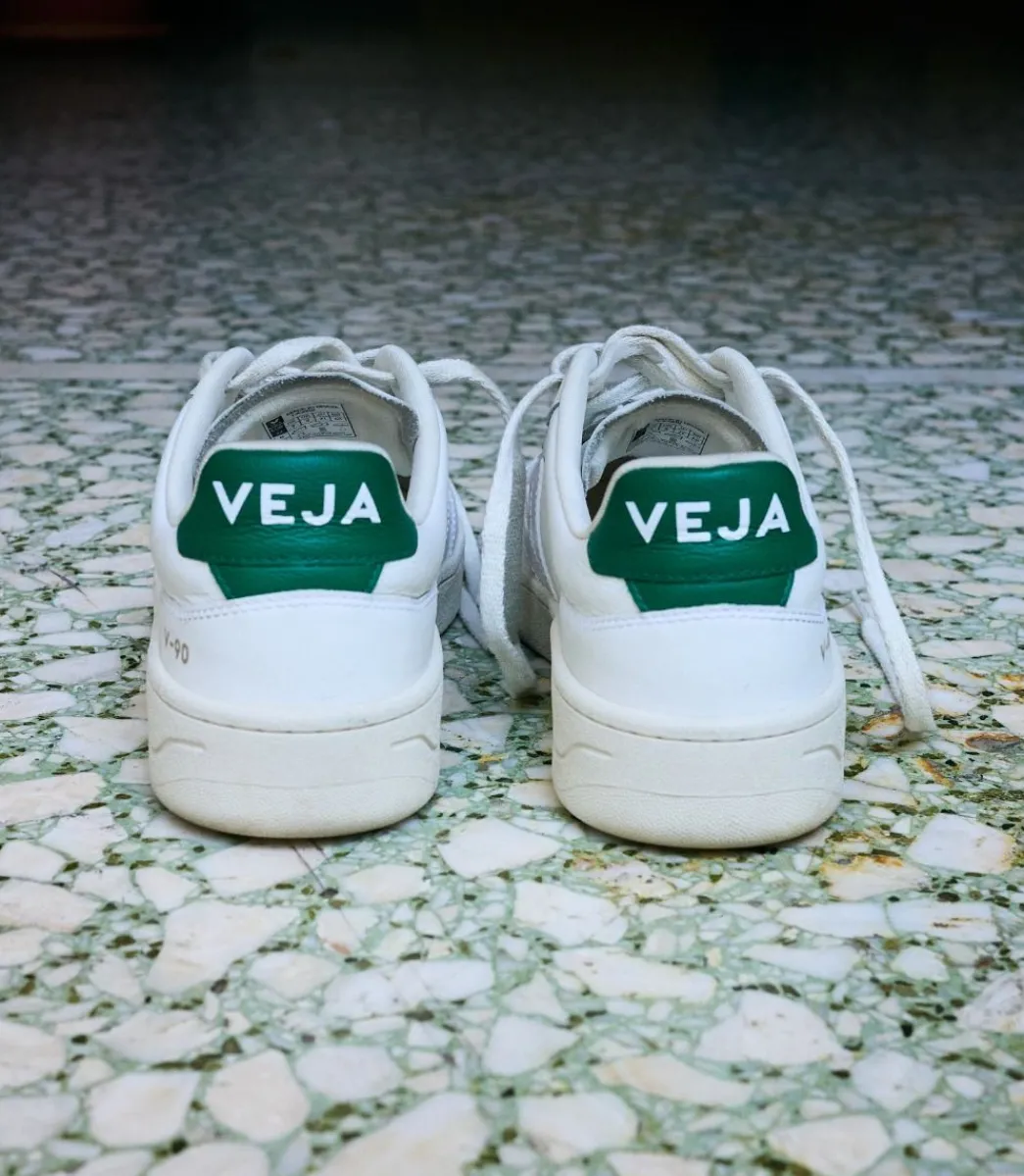 V-90 LEATHER WHITE GOLF>VEJA Online