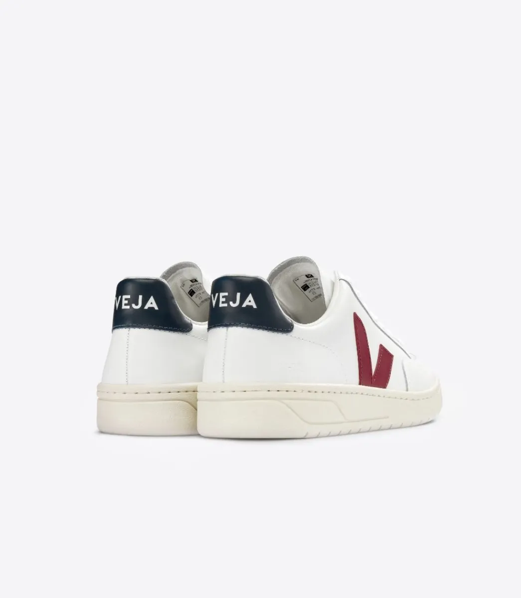 V-12 LEATHER WHITE MARSALA NAUTICO>VEJA Best Sale