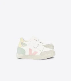 V-12 LEATHER WHITE MULTICO JADE>VEJA Best Sale