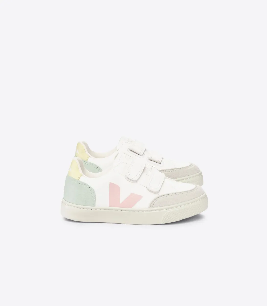 V-12 LEATHER WHITE MULTICO JADE>VEJA Best Sale