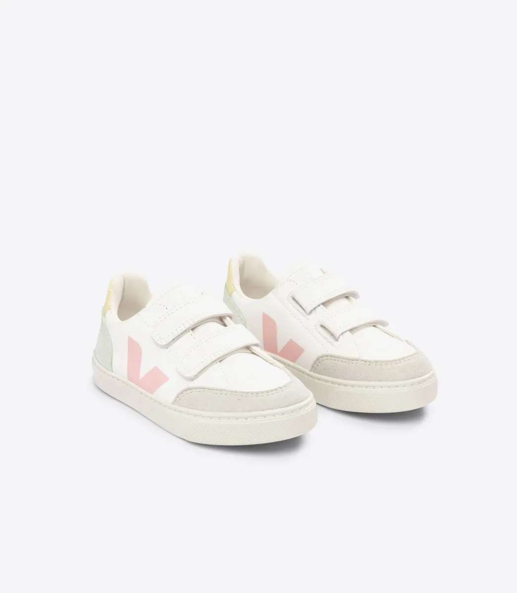 V-12 LEATHER WHITE MULTICO JADE>VEJA Best Sale
