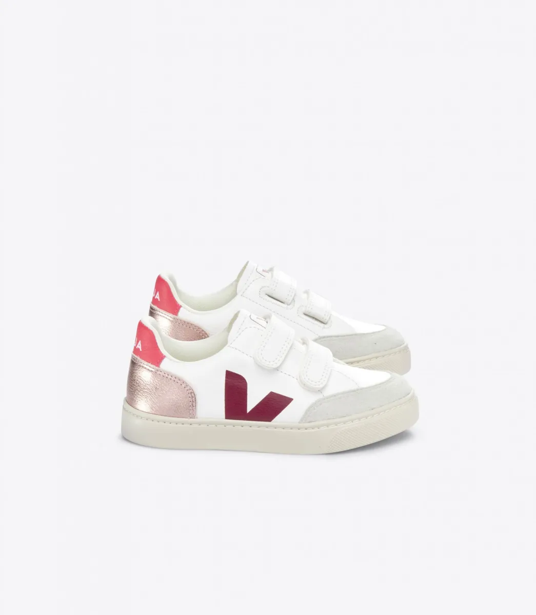 V-12 LEATHER WHITE MULTICO NACRE>VEJA Discount