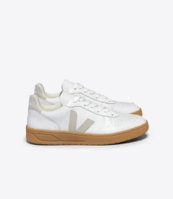 V-10 LEATHER WHITE NATURAL>VEJA Hot