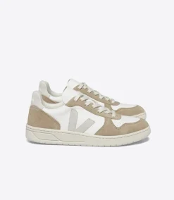 V-10 LEATHER WHITE NATURAL SAHARA>VEJA Flash Sale