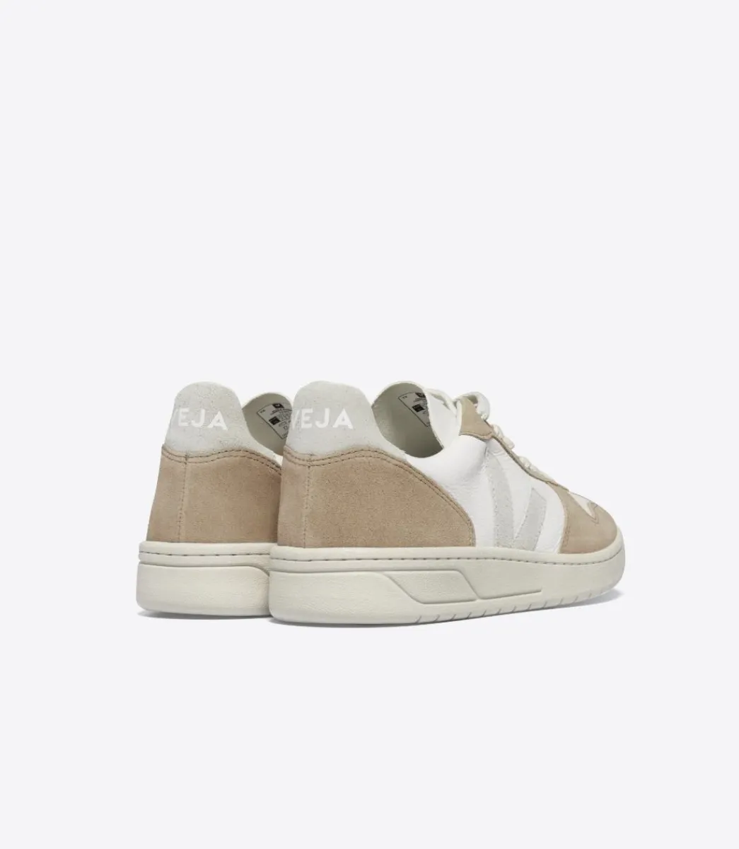 V-10 LEATHER WHITE NATURAL SAHARA>VEJA Flash Sale