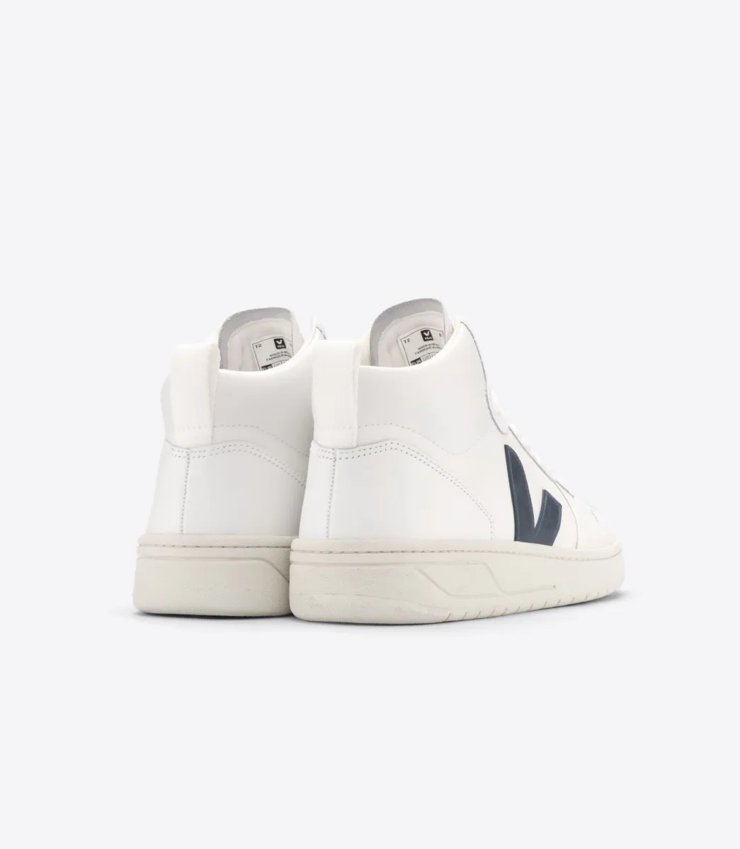 V-15 LEATHER WHITE NAUTICO>VEJA Hot
