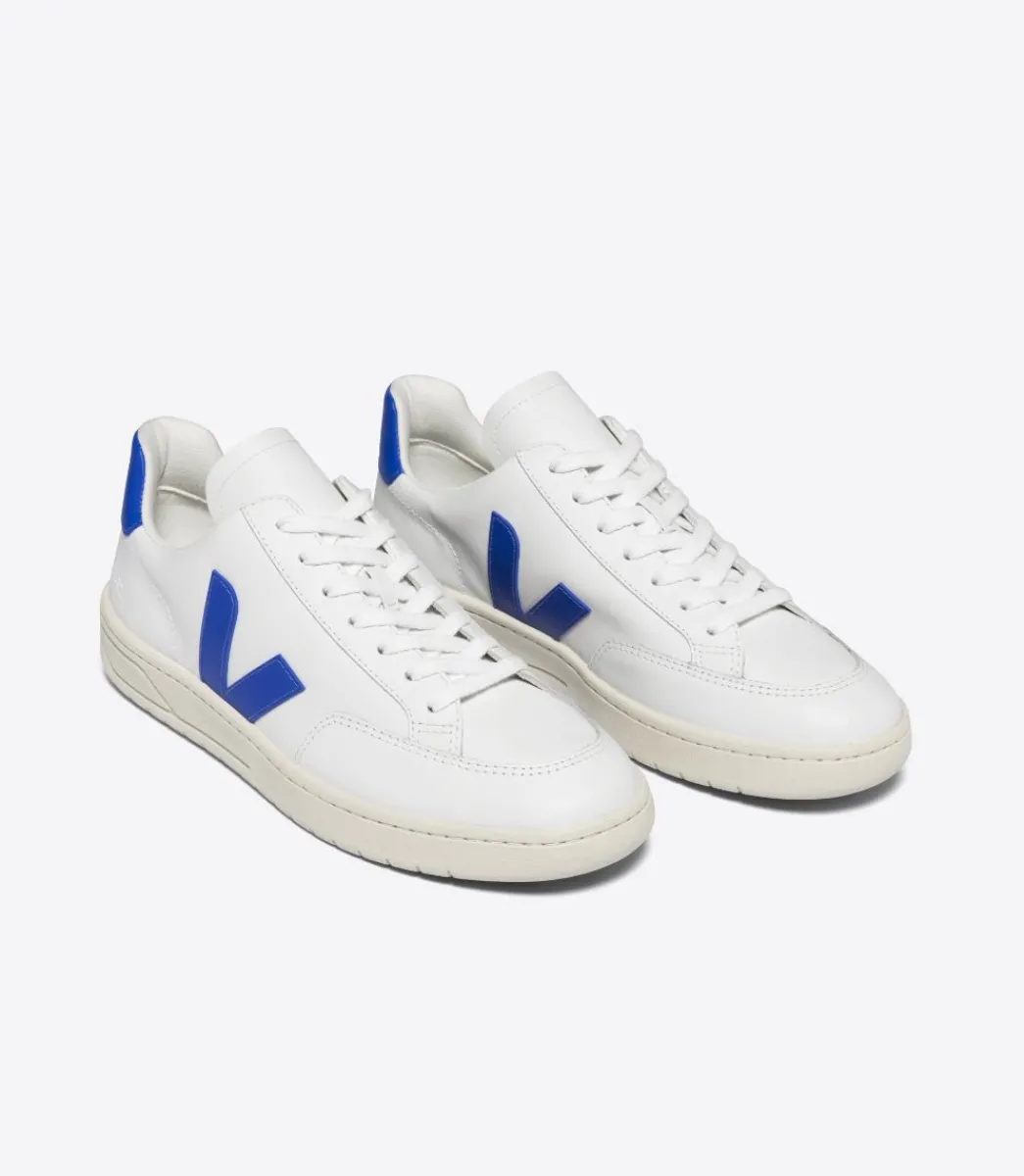 V-12 LEATHER WHITE PAROS>VEJA Clearance