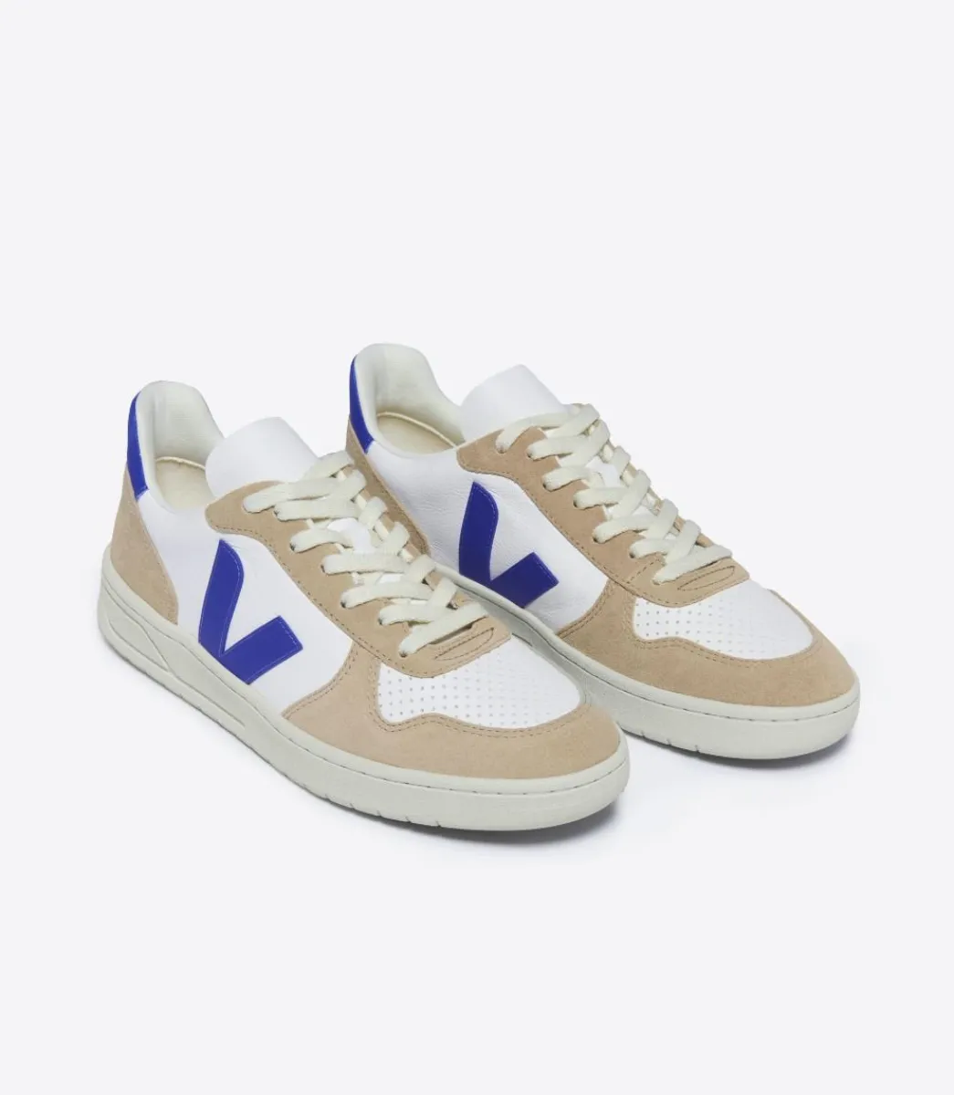 V-10 LEATHER WHITE PAROS SAHARA>VEJA Outlet