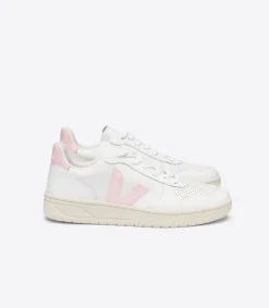V-10 LEATHER WHITE PETALE>VEJA Discount