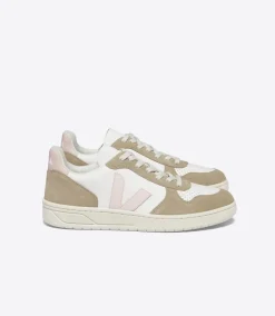 V-10 LEATHER WHITE PETALE SAHARA>VEJA Store