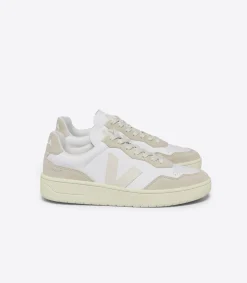 V-90 LEATHER WHITE PIERRE ALMOND>VEJA Cheap