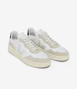 V-90 LEATHER WHITE PIERRE NAUTICO>VEJA Best Sale