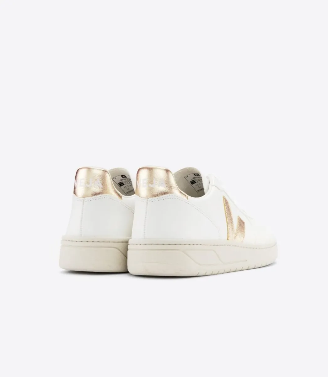 V-10 LEATHER WHITE PLATINE>VEJA Best Sale