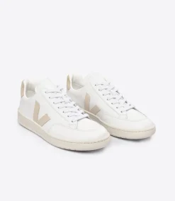 V-12 LEATHER WHITE SABLE>VEJA Cheap