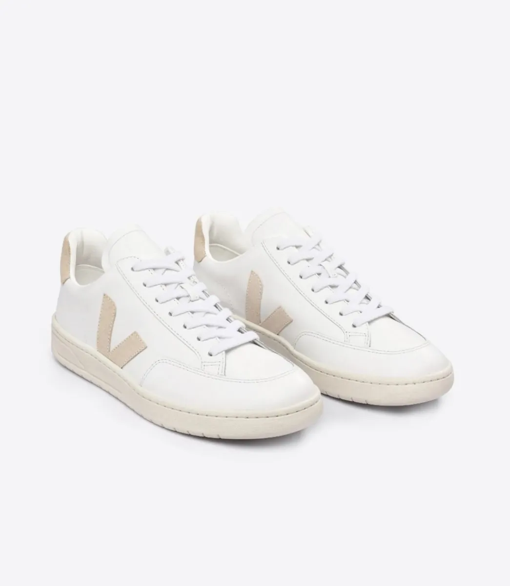 V-12 LEATHER WHITE SABLE>VEJA Cheap