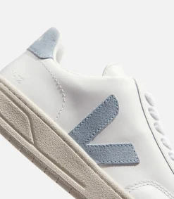 V-12 LEATHER WHITE STEEL><noscript><img width=