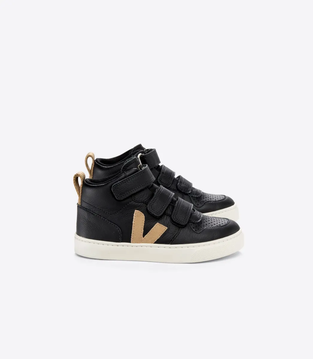 V-10 MID LEATHER BLACK DUNE>VEJA New