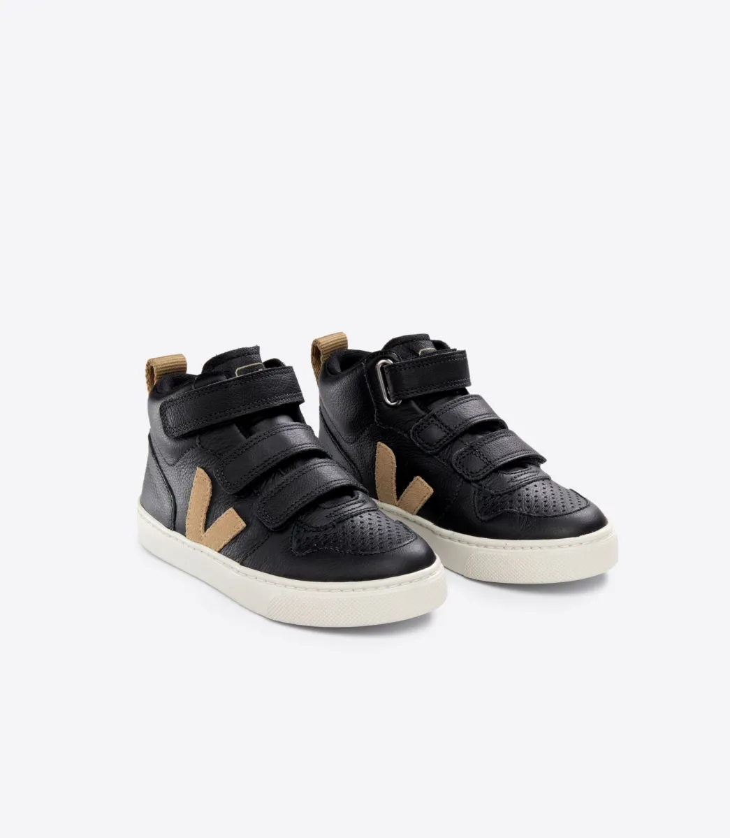 V-10 MID LEATHER BLACK DUNE>VEJA New