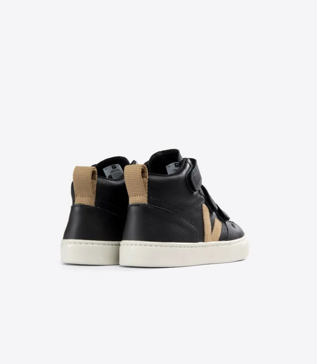 V-10 MID LEATHER BLACK DUNE>VEJA New