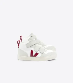 V-10 MID B-MESH WHITE MARSALA>VEJA Best Sale