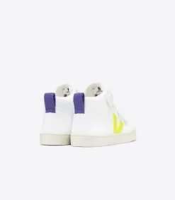 V-10 MID CWL WHITE JAUNE FLUO PURPLE><noscript><img width=