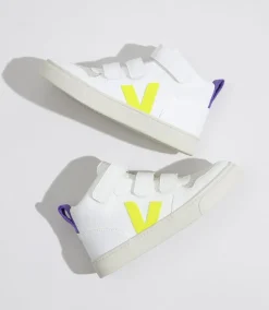 V-10 MID CWL WHITE JAUNE FLUO PURPLE><noscript><img width=