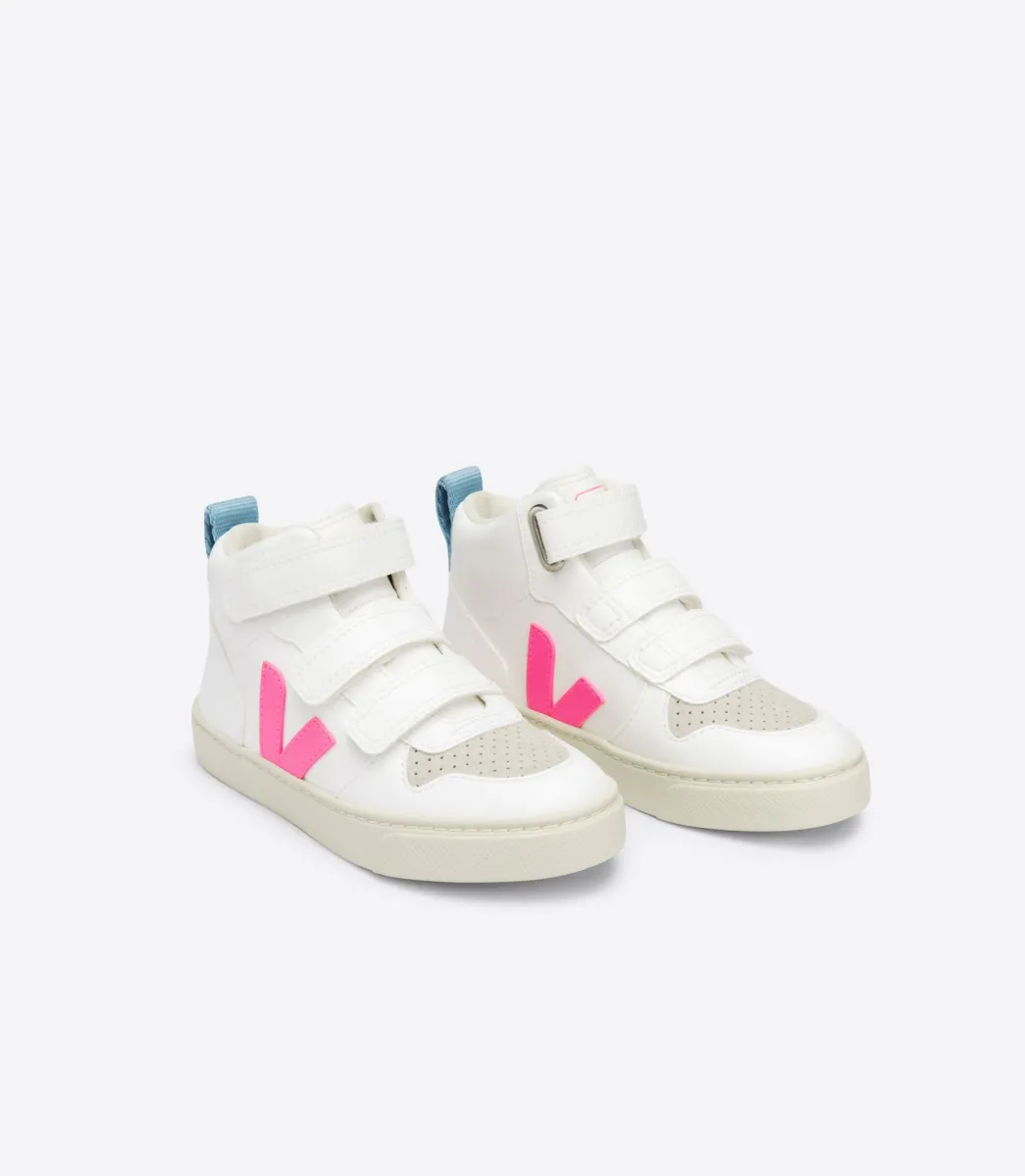 V-10 MID CWL WHITE SARI STEEL>VEJA Fashion