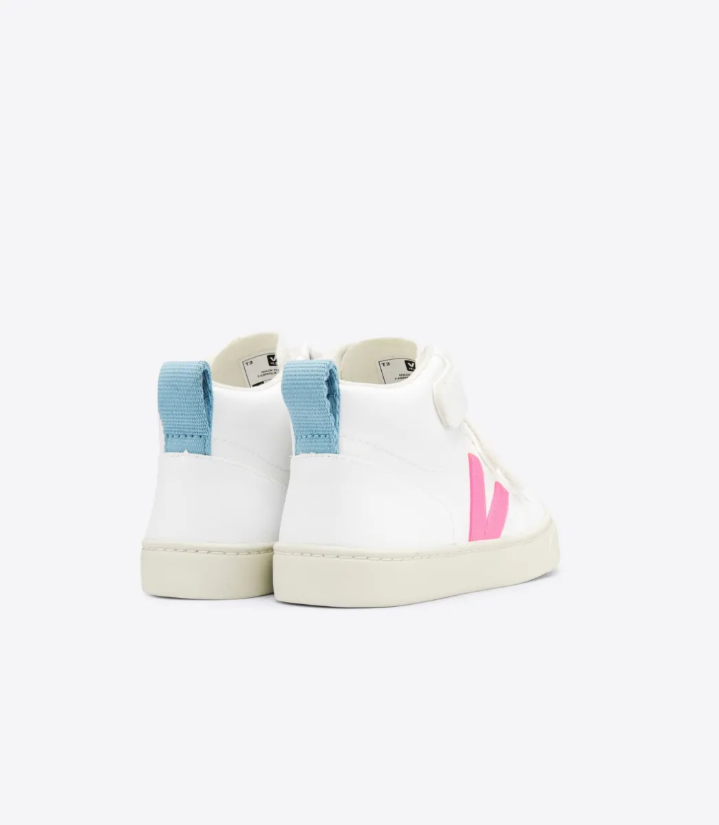 V-10 MID CWL WHITE SARI STEEL>VEJA Fashion