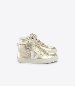V-10 MID FURED LEATHER PLATINE>VEJA Shop